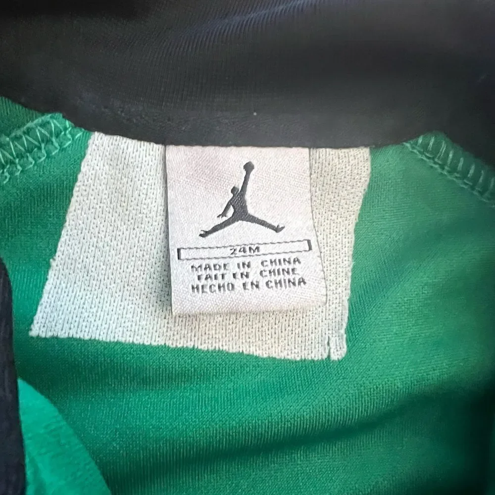 Air Jordan Baby warm up # 23 embroidered full zip Basketball Jacket. Size 24 mos